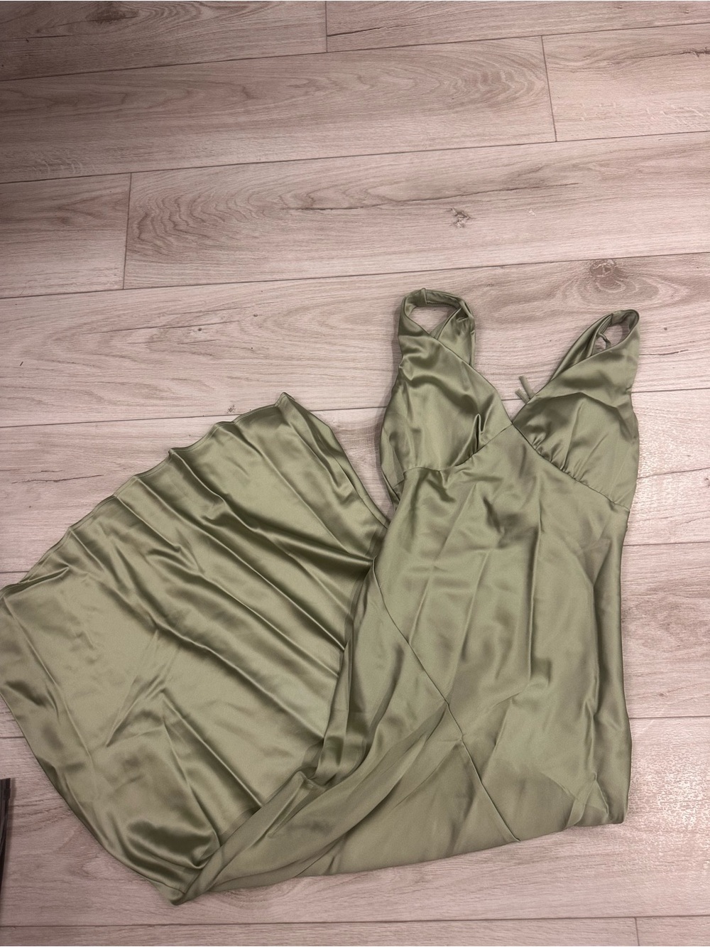 NWOT Satin Dress